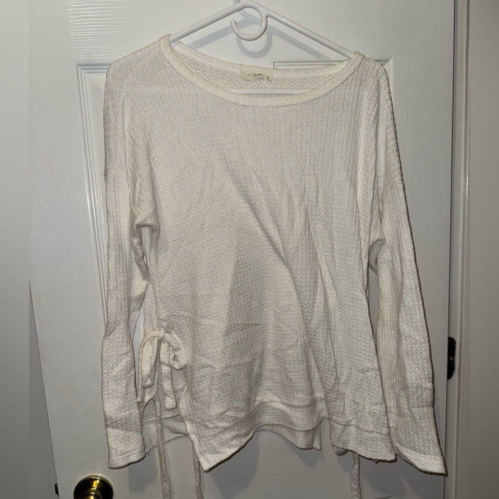 Hopely Cream Sweater top